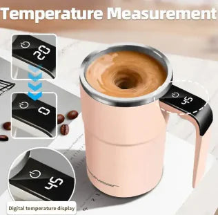 Temperature marker with Automatic Magnetic beautiful stirring cup