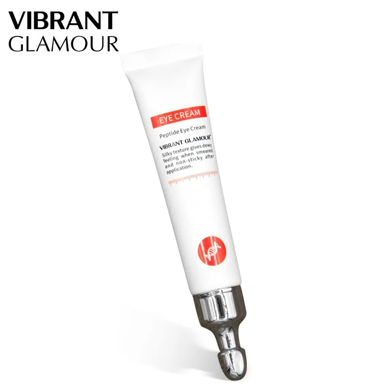 VIBRANT GLAMOUR Peptide Collagen Eye Cream: Anti-Wrinkle Serum for Dark Circles, Puffiness & Bags