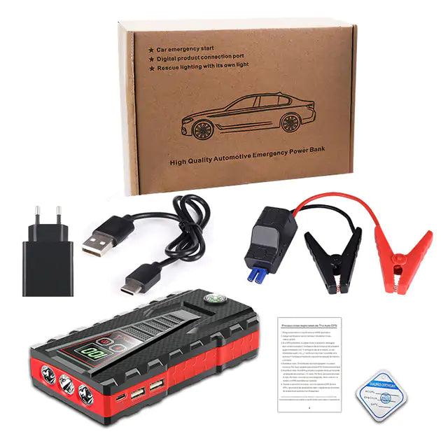 Portable Car Jump Starter 22000mAh Power