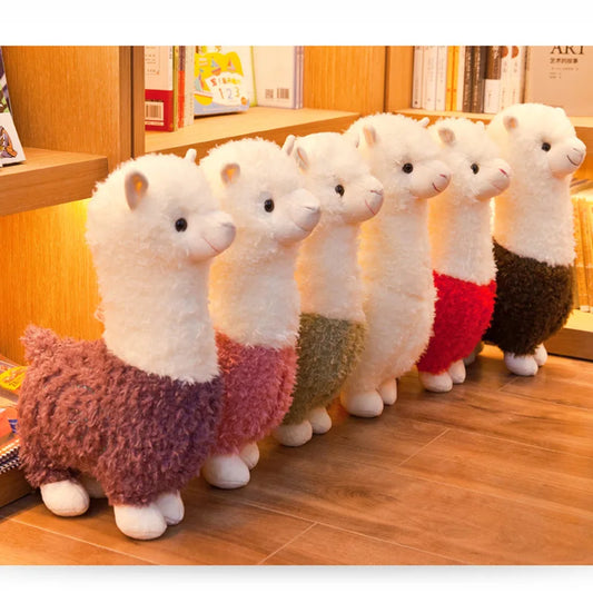 25cm New Alpaca Plush Toy 6 Colors Cute Animal Doll Soft Cotton stuffed doll