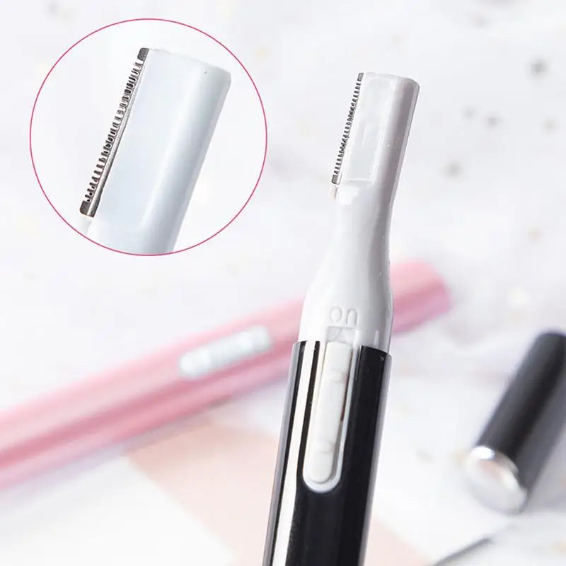 Facial Hair Trimmer Portable Painless Precision Hair Removal Battery-Operated Painless Precision Cordless Hair Remover For Face