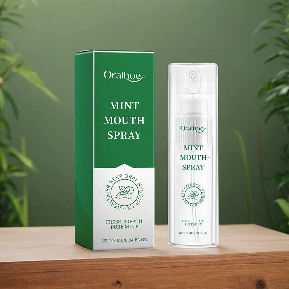 Mouth Spray Breath Freshener Mint Mouth Spray Cleans The Mouth Removes Smoke Smell Removes Bad Breath Air Freshener Breath Spray