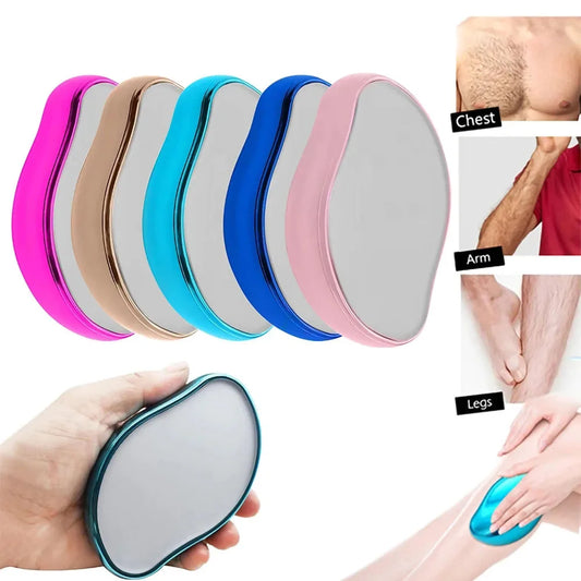 Painless Physical Hair Removal Crystal Epilators Hair Eraser Easy Cleaning Reusable Body Beauty Depilation Man Hair Remove Tool