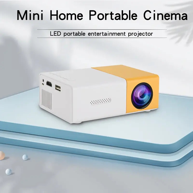 Mobile Projector Home Cinema Experience.. LED Outdoor Projector