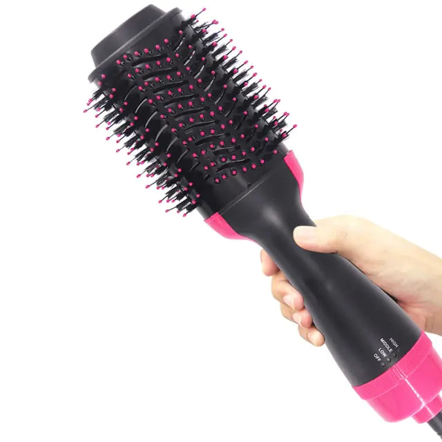 Multifunctional Hot Air Brush Hair Straighter, Roller