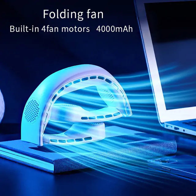 Neck Bladeless Fan Face cooling Fan