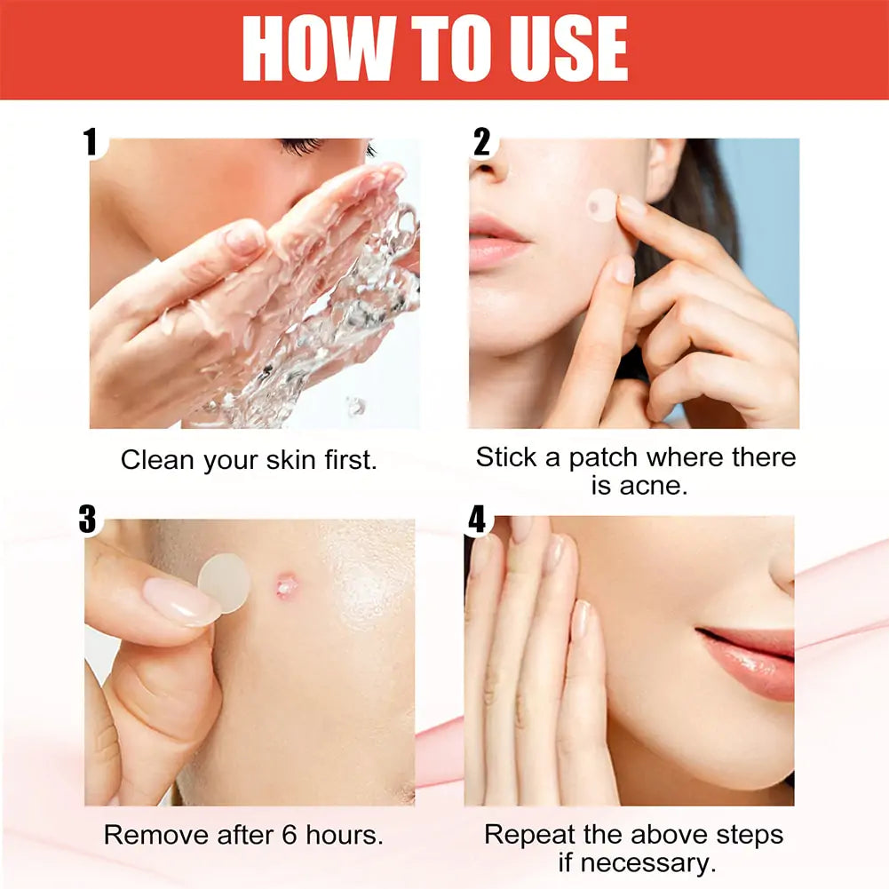 Invisible Pimple Patch waterproof for clear, smooth skin without the hassle !