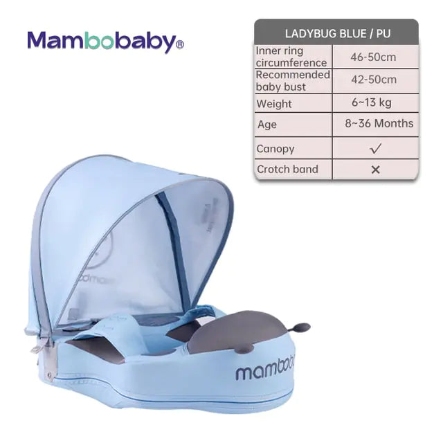 Baby Swimming Ring Float With Sunshade